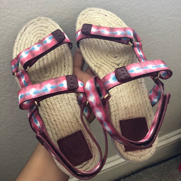 strappy espadrille sandals